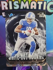 Jameson Williams 2022 Donruss White Hot Rookies #WHR-4 - Picture 1 of 2