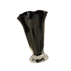 Glass Flower Vase Dried Flower Arrangement Minimalist for Shelf Office Desk - Picture 1 of 5