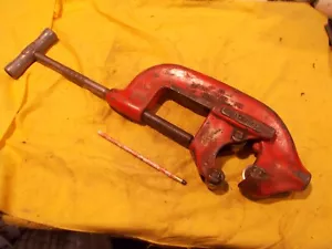 RIDGID USA No. 4 HEAVY DUTY 2" - 4" Metal Pipe Cutter Cutting Plumber Tool - Picture 1 of 6