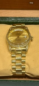 Rolex Day-Date 36mm | 1990 | 18 Ct Gold With Diamonds - Picture 1 of 3