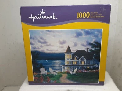 NEW Hallmark 1000 Piece Victorian Getaway Jigsaw Puzzle 20" x 24" Hasbro Sealed - Image 1 of 3