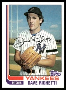 1982 Topps - Dave Righetti #439 (RC) - Picture 1 of 2