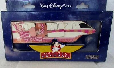 Disney WDW Jumbo Monorail Pin Magical Collection Cheshire Cat Alice LE 750 - Изображение 1 из 4