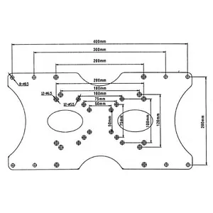 TV/HDTV/LCD/LED/Monitorhalterung/Montage ADAPTER für SONY, SAMSUNG, VZIO, PANASONIC - Bild 1 von 1