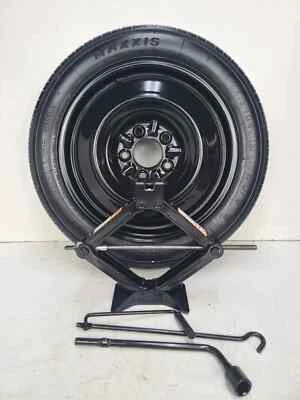 备用轮胎 16 英寸带千斤顶套件 适合:2014 - 2018 年马自达 3 小巧型甜圈 — 第 1/4 张图片