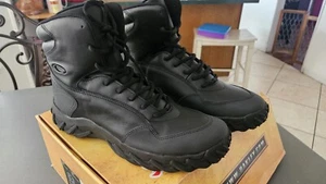 OAKLEY SI Hombres BOTAS DE CUERO NEGRAS Talla 13 Elite SF 11055 001 Zapatos Tácticos - Imagen 1 de 9
