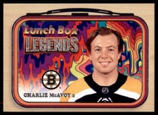 2022-23 UD Series 2 Lunch Box Legends #LB-9 Charlie McAvoy - Boston Bruins