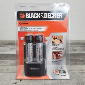 BLACK & DECKER VP135 VersaPak Battery System & Charger Starter Kit Sealed - Picture 1 of 5