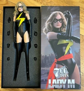CC003 1/6 Captain Lady Marvel 12" nahtlose weibliche Actionfigur Set 7CCTOYS USA - Bild 1 von 2