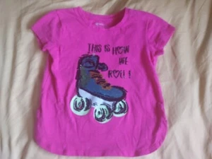 Members Mark My Favorite Tee This Is How We Roll Girls 4/5 Pink Nwot - Picture 1 of 6