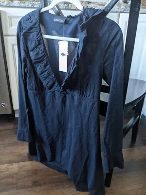 Romántico Bonito Volantes Cárdigan Vestido Estilo Nuevo Diálogo xsmall  Foto 1 de 3