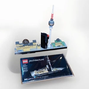 LEGO ARCHITECTURE 21027 BERLIN complete with manual No Box, Retired, EXC - Picture 1 of 12