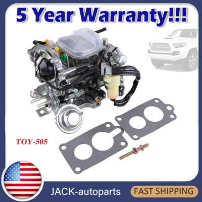 Para Toyota Pickup 22R 1981-87 Choke Automático 35290 2 Barriles Toy-505 Carburador Foto 1 de 4
