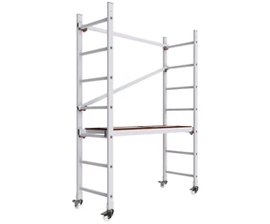 ALTEC AluCombine 1.0 - 300 | Leitern-Fahrgerüst | 4x Laufrollen | 3m - Bild 1 von 8