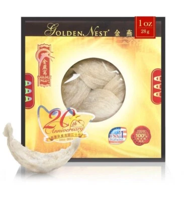 Premium White Bird's Nest AAA - 28 Grams (1 Oz.) MADE IN USA+US SELL - Image 1 of 4