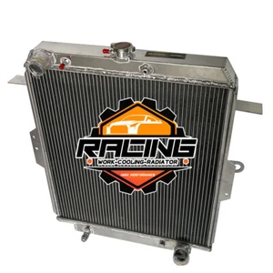Polished Radiator For 1992-1999 Toyota Land Cruiser FZJ70/FZJ73/FZJ75 1FZ 4.5 MT - Picture 1 of 7