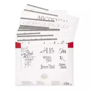 Doccetta Introduzione al Lettering Calligrafico - 12 Schede Pratiche "10x13" HB194 - Foto 1 di 2