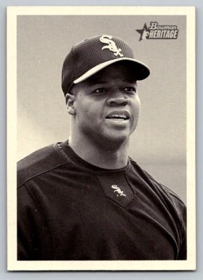 2001 Bowman Heritage #115 Frank Thomas - Image 1 of 2
