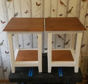 PAIR of Bedside or Side Tables/Livingroom/Bedroom/Hallway - Picture 1 of 8