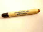 Ancien crayon à balle publicitaire blanc sale : Liban Fertilizer Works, Liban, PA