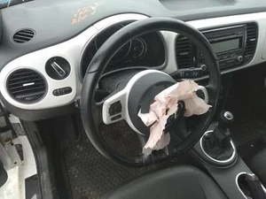14 VOLKSWAGEN BEETLE (TYPE 1) Steering Wheel titan Black Ju - Picture 1 of 1