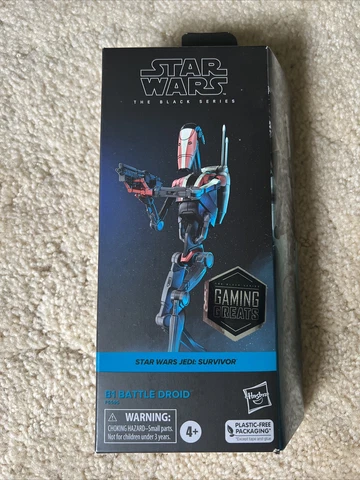 Star Wars Black Series B1 Battle Droid Jedi Survivor Gaming Greats  Brand New Cover