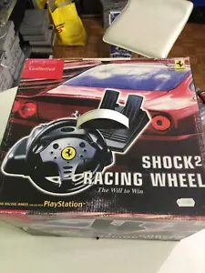 Volant De Course Ferrari Shock 2 Guillermot Pour Sony Playstation Neuf - Bild 1 von 9