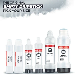 Molotow Empty Dripstick Squeezer Range - Multisize Refillable Dripper Marker Pen - Picture 1 of 11