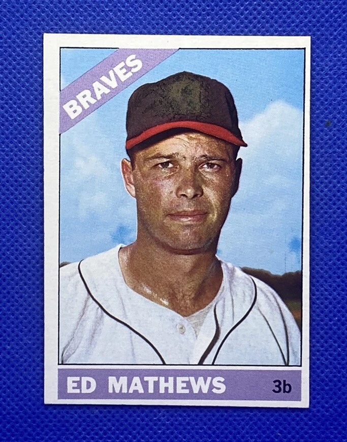 1966 Topps Eddie Mathews #200 EX-MINT. RC61 - Image 1 of 2