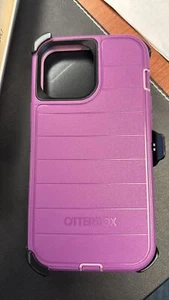 OtterBox Defender Pro Case for Apple iPhone 13 Pro Max&12 Pro Max - Happy Purple - Picture 1 of 1