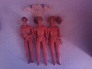 Mattel Disney 3 ea. Mattel 1980's Barbie's 2 ea. - Picture 1 of 2