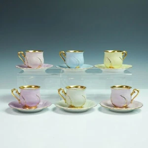 Juego de tazas y platillos Hutschenreuther Hohenberg Demitasse, 12 piezas, Alemania - Imagen 1 de 8