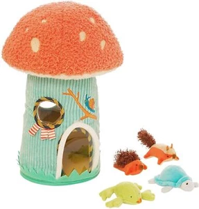 Manhattan Toy Toadstool Mushroom Cottage Plush Fill & Spill Baby Activity Toy - Picture 1 of 4
