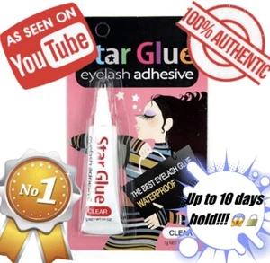 Up to 10 DAYS HOLD!!! Best Reviewed & Bestselling Lash Eyelash Waterproof Glue! - Picture 1 of 5