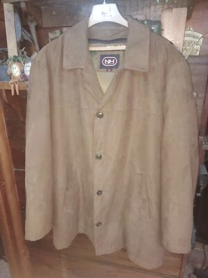 Newport Harbor Men's Suede Jacket - Green - Small - Image 1 of 4