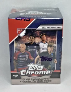 2023 Topps Chrome MLS Major League Soccer - BLASTER BOX - FACTORY SEALED - Picture 1 of 1