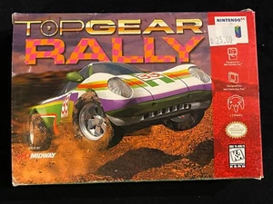 Top Gear Rally (Nintendo 64, 1997) BOX ONLY - Authentic N64 - Picture 1 of 8