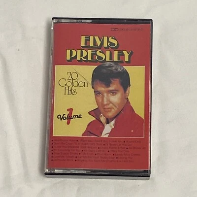 Elvis Presley (Vintage Cassette Tape) 20 Golden Hits Volume 1 Paper Label! - Image 1 of 4