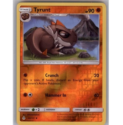 Tyrunt Uncommon SM - Forbidden Light 68/131 NM - Image 1 of 2