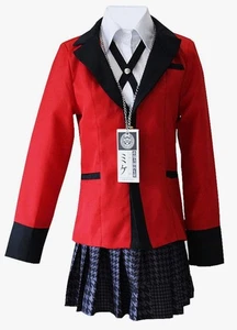 Yumeko Jabami Costume School Uniforms Anime Cosplay Party size XXL - Picture 1 of 3