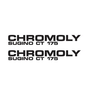 Sugino CT 175 Kurbel Aufkleber Set Sticker Oldschool BMX Restauration (gestanzt) - Bild 1 von 1