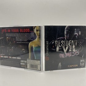RESIDENT EVIL 3: NEMESIS - SEGA DREAMCAST 2000 COMPLETE WITH MANUAL - UNTESTED
