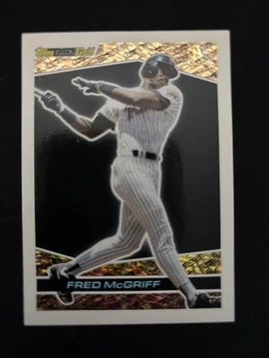 1993 Topps #13 Fred McGriff, Padres de San Diego (HOF) - Inserto de oro negro, SP A2B Foto 1 de 2