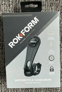 Rokform Motorcycle Handlebar Phone Mount Aluminum Ultra-Durable Adjustable - Zdjęcie 1 z 1