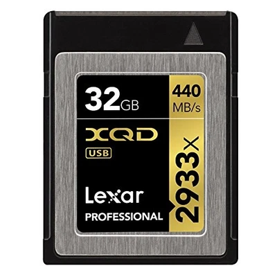 Lexar LXQD32CRBJP2933 Professional 2933x XQD 2.0 Card 32GB - Image 1 of 3