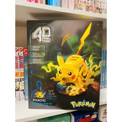Rompecabezas modelo plástico 3D Pokemon 4D Build Pikachu Foto 1 de 3
