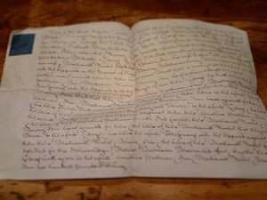 (X) 1812 Vellum Final Agreement, Premise parish  Saint Mary Aldermanbury London - Picture 1 of 3