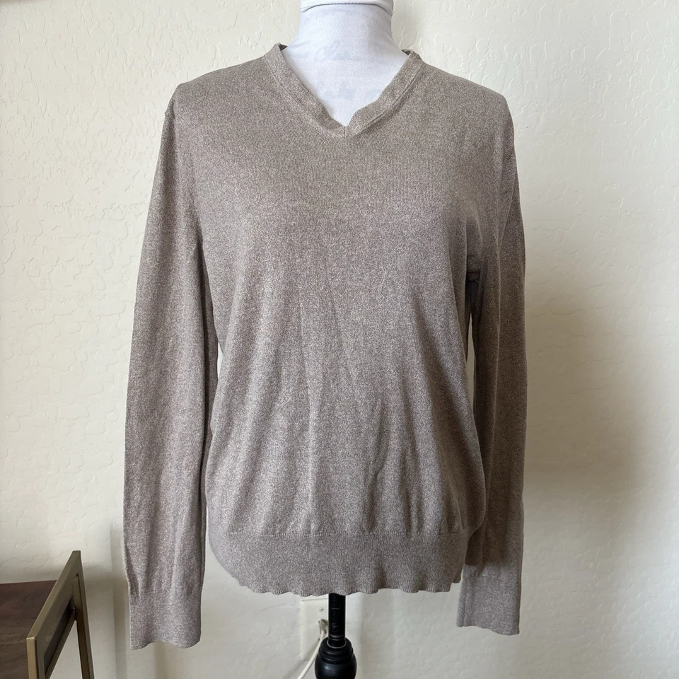 Suéter Banana Republic para mujer talla M de lujo seda algodón mezcla de cachemir. M Foto 1 de 4