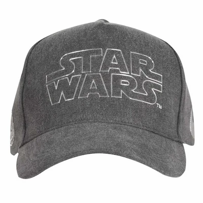Star Wars - Logo Plateado U - Gorras - Talla Única - Unisex - Nuevo Béisbol - V777z Foto 1 de 2