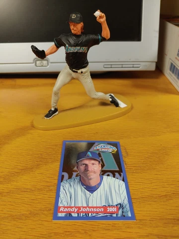 2001 Arizona Diamondbacks Randy Johnson Starting Lineup 2 with Card - SLU Cover